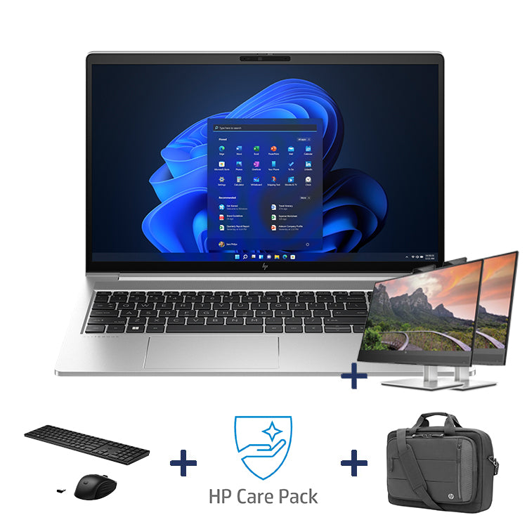 Complete werkplek - HP 15,6" i5